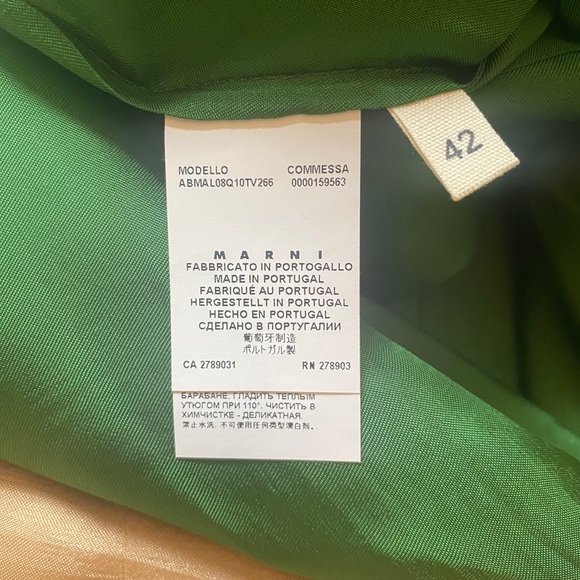 Tri colored dress Marni Colorblock shift dress - Picture 5 of 10